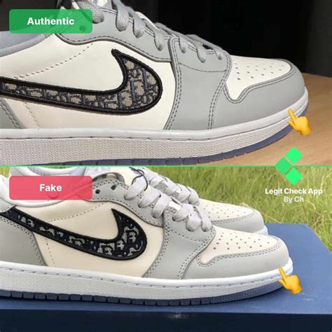 dior jordan 1 low fake